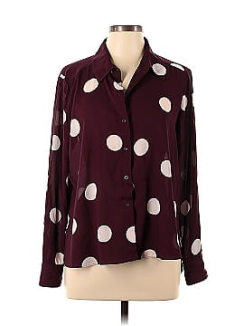 INC International Concepts Long Sleeve Blouse (view 1)