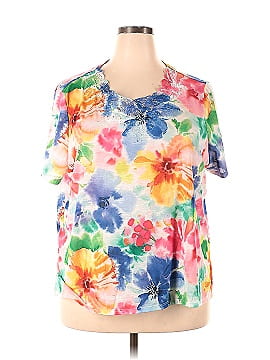 Alfred Dunner Short Sleeve Blouse (view 1)