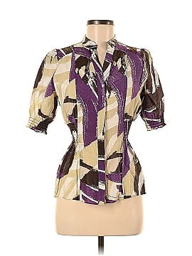 BCBGMAXAZRIA Short Sleeve Button-Down Shirt (view 1)