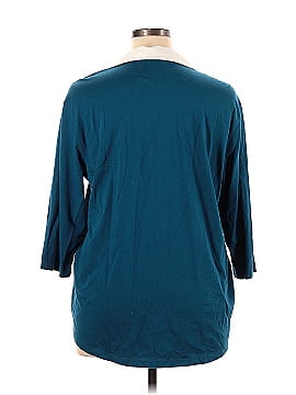 Lands' End 3/4 Sleeve Polo (view 2)