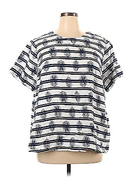 Lands' End Short Sleeve Blouse (view 1)