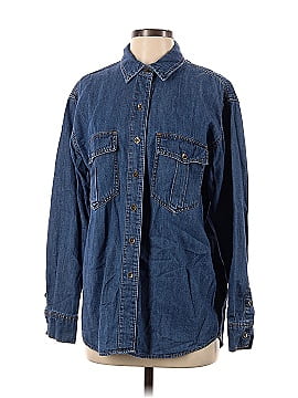 Free People Long Sleeve Button-Down Shirt (view 1)