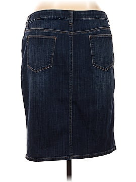 So Slimming by Chico's Denim Skirt (view 2)