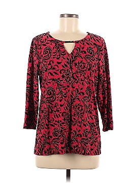 JM Collection Long Sleeve Blouse (view 1)