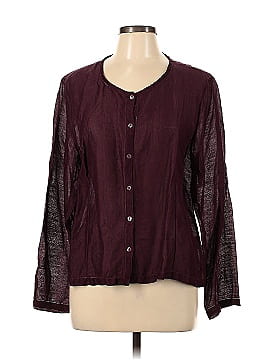 Eileen Fisher Long Sleeve Button-Down Shirt (view 1)