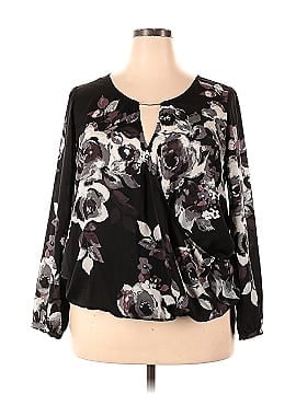 Lane Bryant Long Sleeve Blouse (view 1)