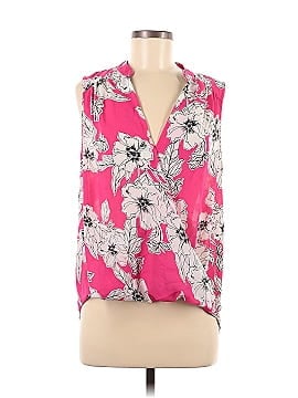 INC International Concepts Short Sleeve Blouse (view 1)