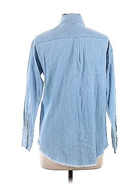 Aerie Long Sleeve Button-Down Shirt (view 2)