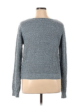 Woven Heart Pullover Sweater (view 2)