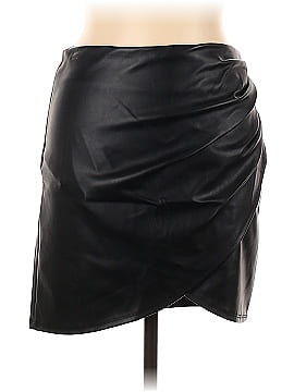 Windsor Faux Leather Skirt (view 1)