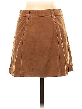 Denim & Supply Ralph Lauren Faux Leather Skirt (view 2)