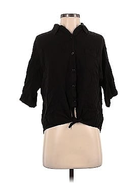 DKNY Jeans 3/4 Sleeve Button-Down Shirt (view 1)