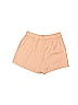 HG by Collection Chevron-herringbone Stripes Tan Shorts Size M - photo 2