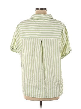 Topshop Short Sleeve Button-Down Shirt (view 2)
