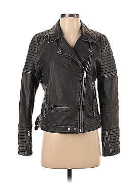 Topshop Faux Leather Jacket (view 1)