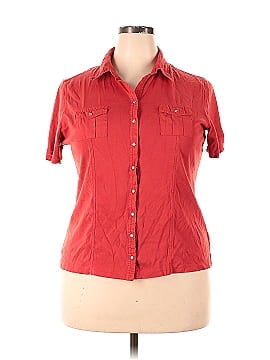 Style&Co Short Sleeve Button-Down Shirt (view 1)