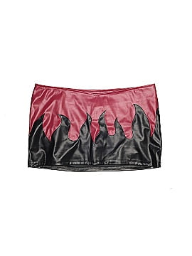 Shein Faux Leather Skirt (view 1)