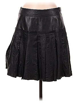 Etcetera Faux Leather Skirt (view 1)