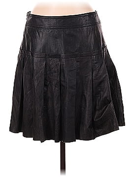 Etcetera Faux Leather Skirt (view 2)