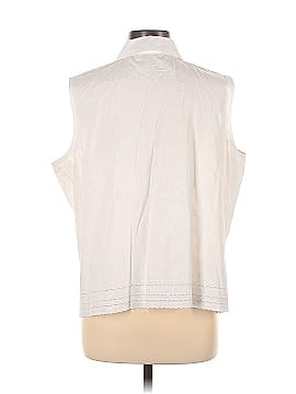 Talbots Sleeveless Button-Down Shirt (view 2)