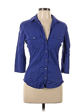 James Perse 3/4 Sleeve Button-Down Shirt (view 1)