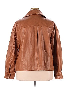 Bagatelle Faux Leather Jacket (view 2)