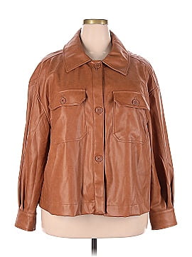 Bagatelle Faux Leather Jacket (view 1)