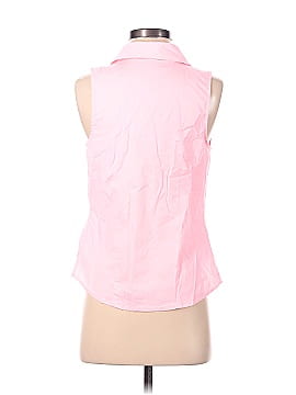 Nine West Sleeveless Button-Down Shirt (view 2)