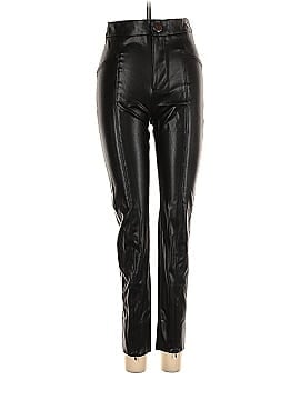 Zara Faux Leather Pants (view 1)