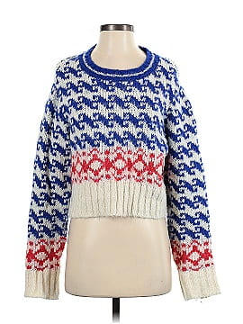 Mother Wool Pullover Sweater (view 1)