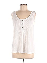 Pink Lily Sleeveless Henley