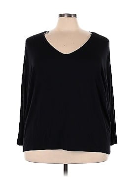 Joan Vass 3/4 Sleeve T-Shirt (view 1)