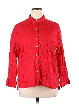 J.Jill 3/4 Sleeve Button-Down Shirt (view 1)