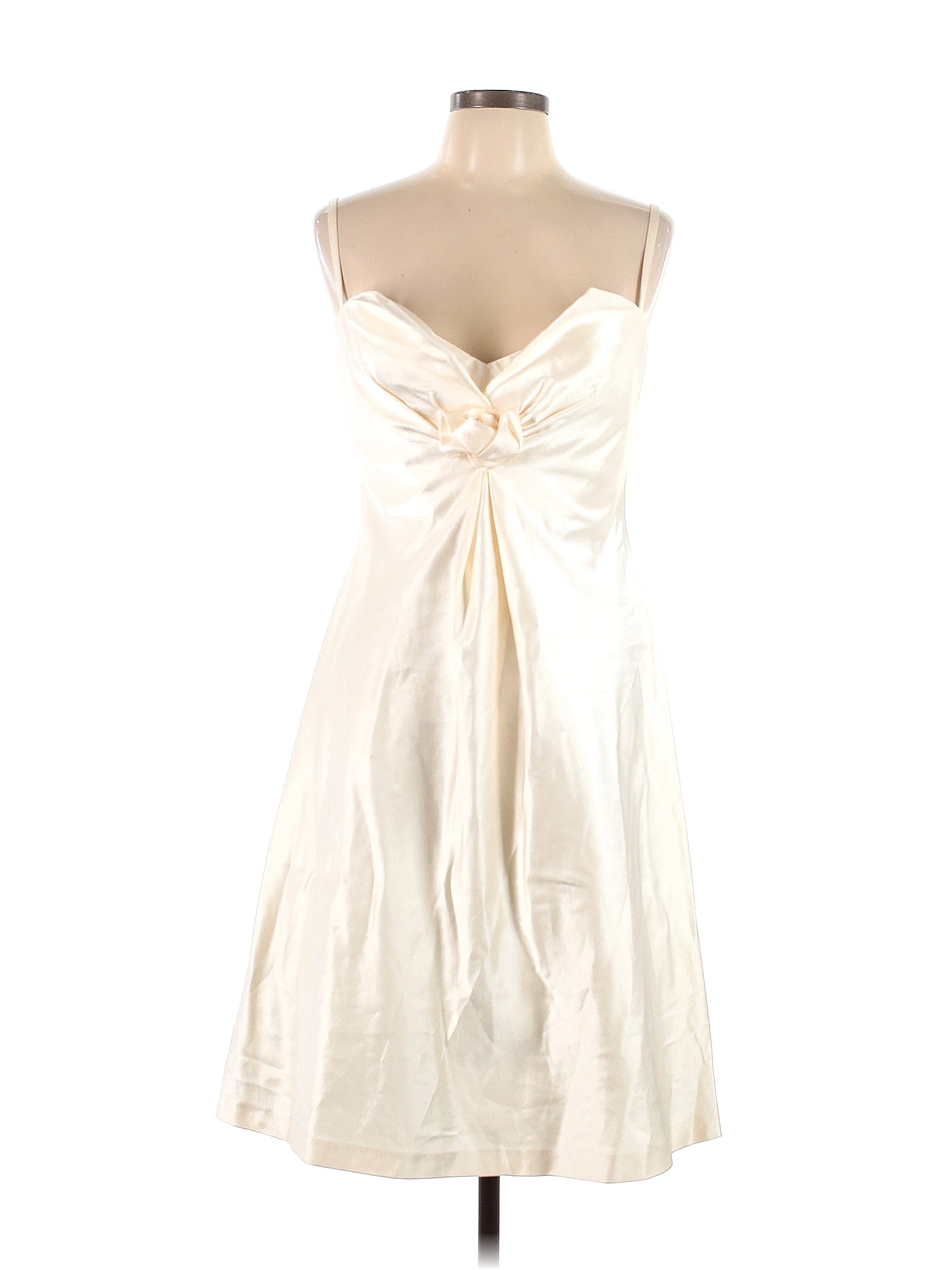 Tara Jarmon Ivory Cocktail Dress Size 42 (FR) - 82% off | ThredUp