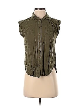 Ann Taylor LOFT Short Sleeve Button-Down Shirt (view 1)