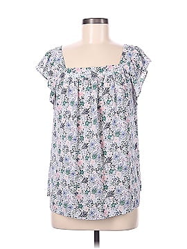 Ann Taylor LOFT Short Sleeve Blouse (view 1)