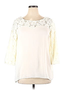 LC Lauren Conrad 3/4 Sleeve Top (view 1)