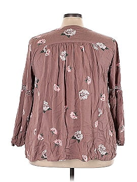 Torrid 3/4 Sleeve Blouse (view 2)