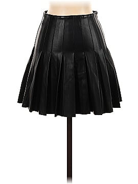 Social Tourist Faux Leather Skirt (view 1)