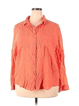 Umgee Long Sleeve Button-Down Shirt (view 1)