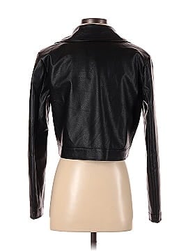 Collusion Faux Leather Jacket (view 2)