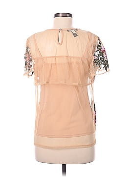 INC International Concepts Short Sleeve Blouse (view 2)