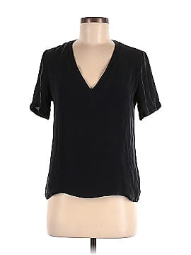 Kenneth Cole New York Short Sleeve Silk Top (view 1)