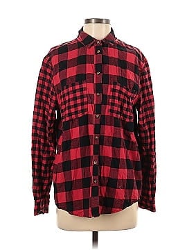 BDG Long Sleeve Button-Down Shirt (view 1)