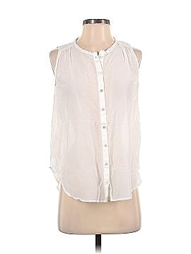 Ann Taylor LOFT Sleeveless Button-Down Shirt (view 1)