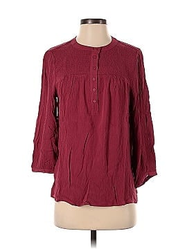 Market and Spruce 3/4 Sleeve Button-Down Shirt (view 1)