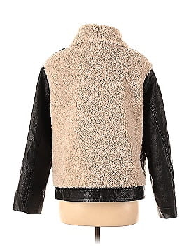 Peter Som Collective Faux Shearling Moto Jacket (view 2)