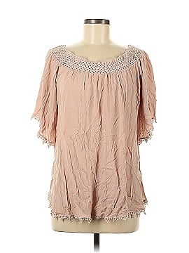 Umgee Short Sleeve Blouse (view 1)