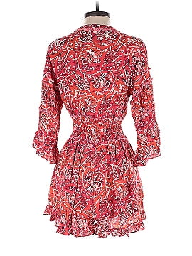 IRO Red Floral Print Romper (view 2)