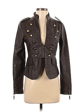Wet Seal Faux Leather Jacket (view 1)
